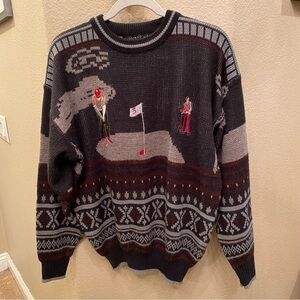 Vintage PAGLIANO Embroidery Golf Sweater Size Large-Unisex